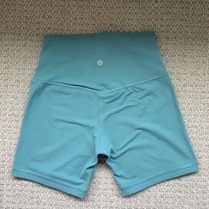 Align shorts in tidewater teal